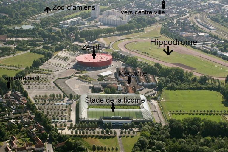 La Venus De Renancourt - Face Au Zenith, Licorne, Megacite Apartamento Amiens Exterior foto